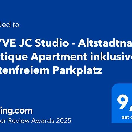 Aryve Jc Studio - Altstadtnahes Boutique Apartment Inklusive Kostenfreiem Parkplatz Erfurt Kültér fotó
